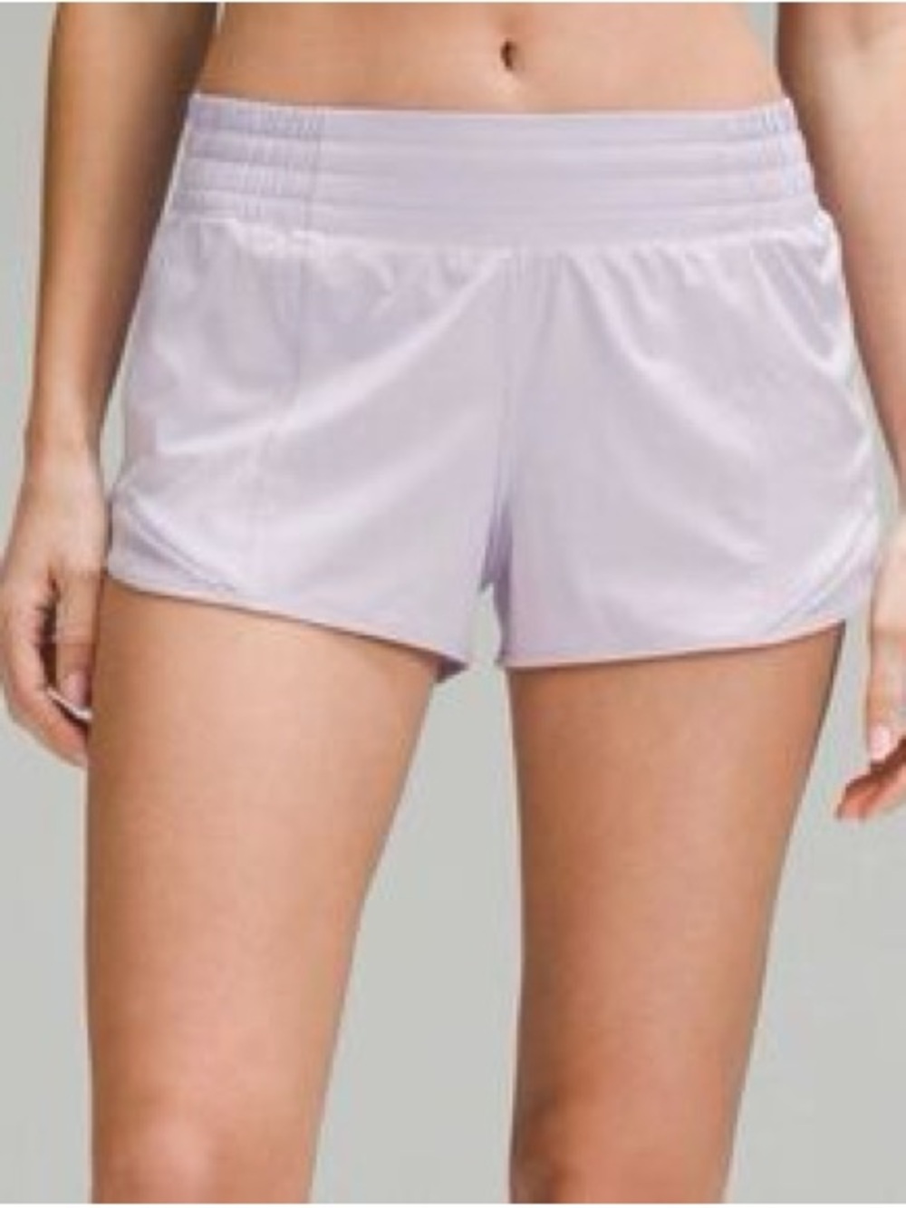 Lululemon Hotty Hot High Rise 2.5 Inch Inseam Shorts - Lilac Ether